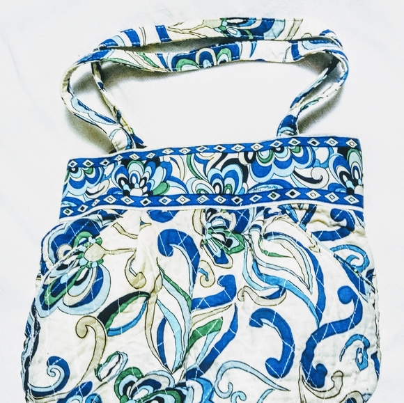 Vera Bradley small Mediterranean White tote - Picture 4 of 5
